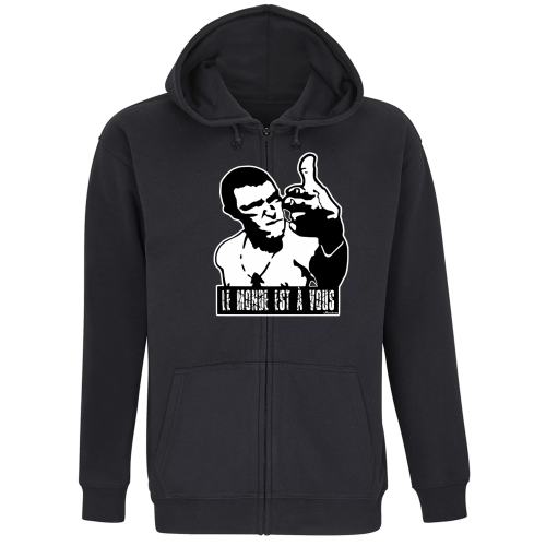 Felpa Premium Cappuccio Zip