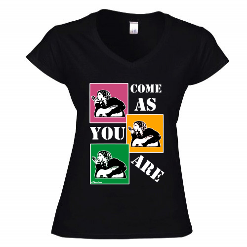 T-Shirt Donna Scollo V