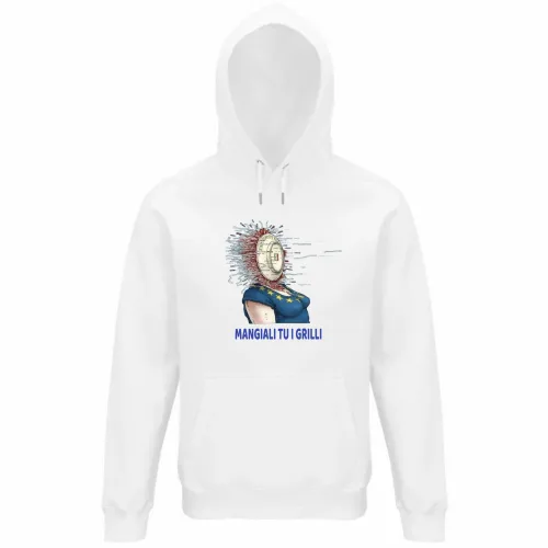 Felpa Organica Unisex Cappuccio