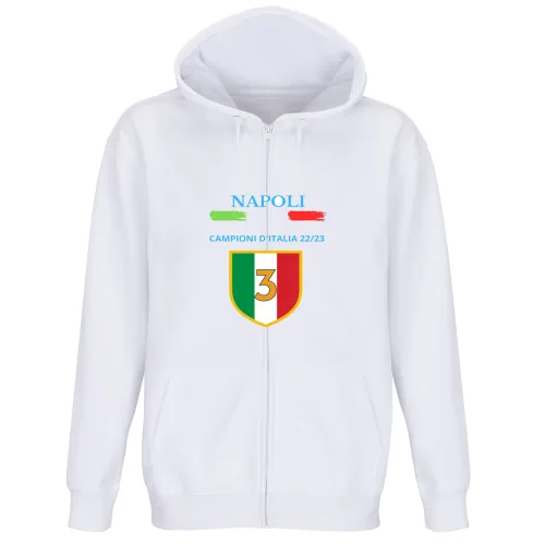 Felpa Premium Cappuccio Zip