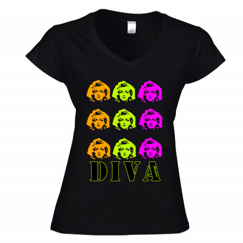 T-Shirt Donna Scollo V