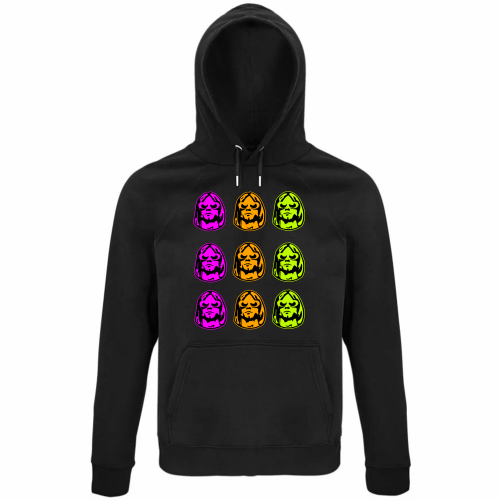 Felpa Organica Unisex Cappuccio