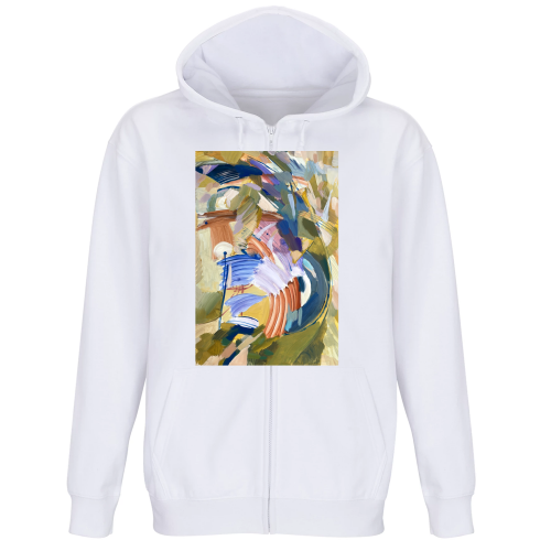 Felpa Premium Cappuccio Zip