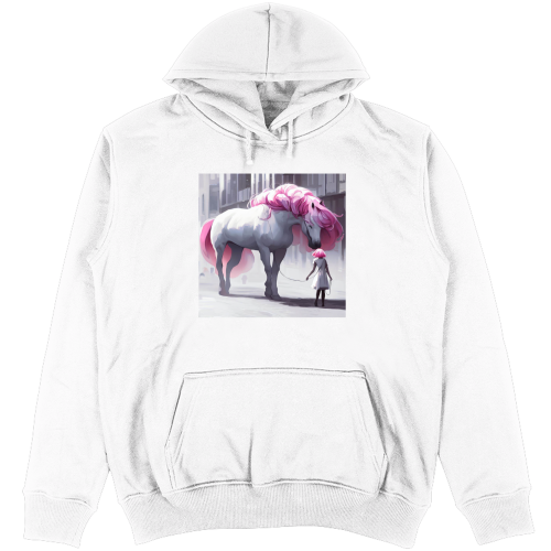 Felpa Unisex con Cappuccio