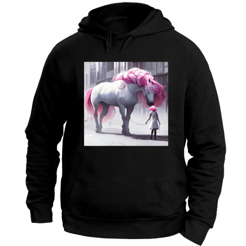 Felpa con Cappuccio Unisex Large