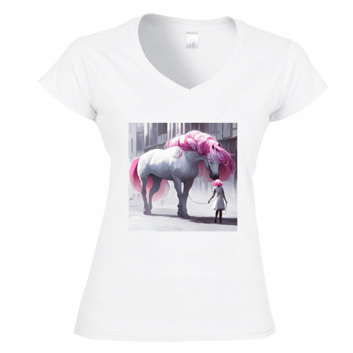 T-Shirt Donna Scollo V