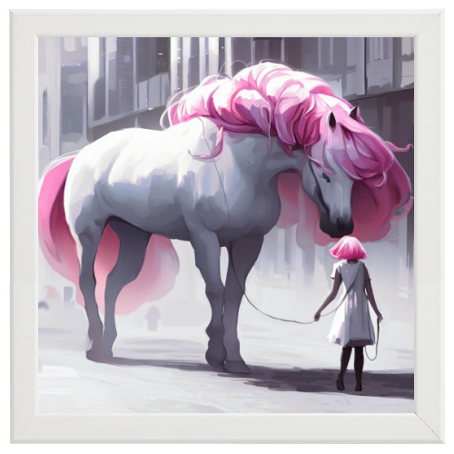 Poster con Cornice 40x40
