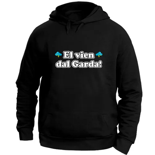 Felpa Unisex con Cappuccio Large