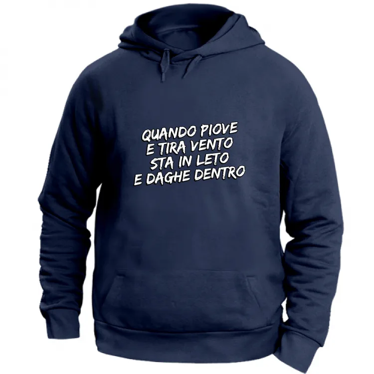 QUANDO PIOVE E TIRA VENTO