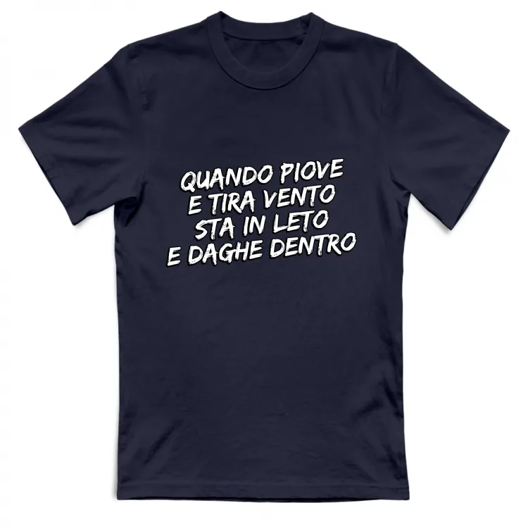 QUANDO PIOVE E TIRA VENTO