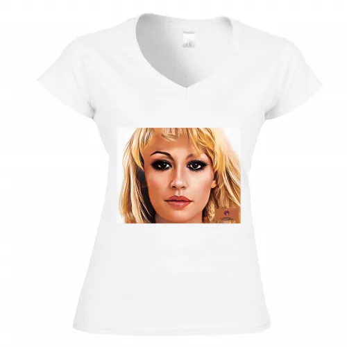 T-Shirt Donna Scollo V
