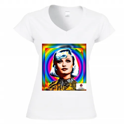 T-Shirt Donna Scollo V