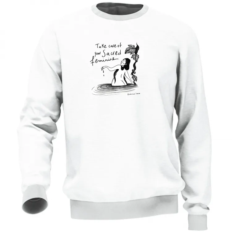 Sacred Feminine - Sweatshit - Black