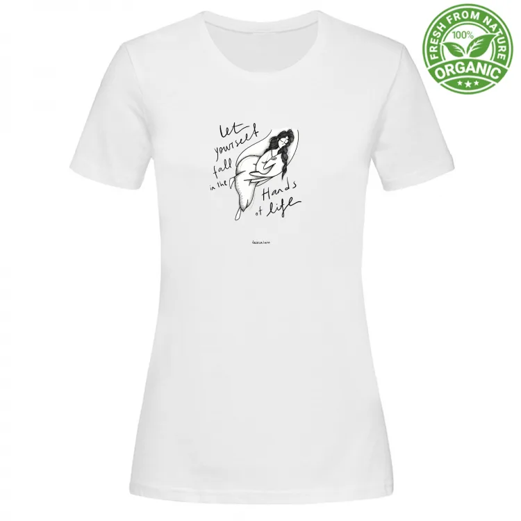 Hands of Life - Organic T-Shirt - Woman
