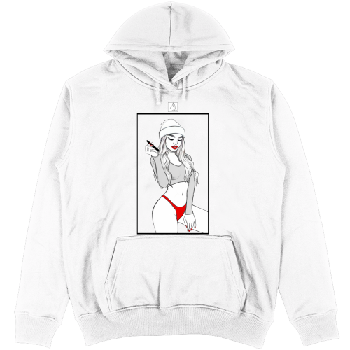 Felpa Unisex con Cappuccio