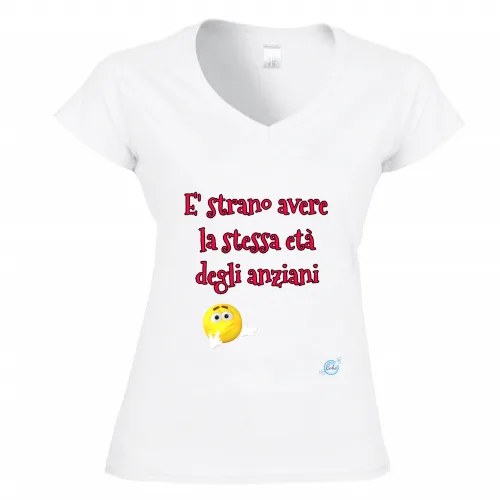 T-Shirt Donna Scollo V
