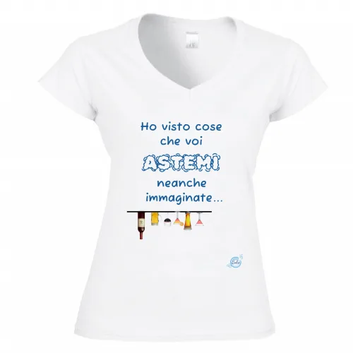 T-Shirt Donna Scollo V