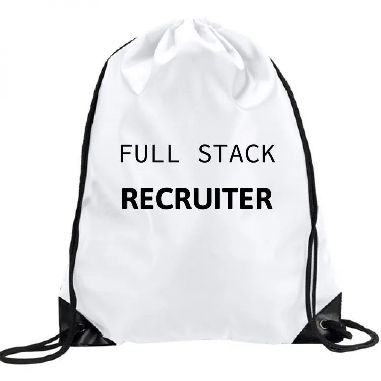 Backpack Full Stack Recruiter White