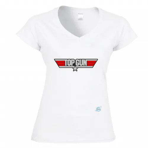 T-Shirt Donna Scollo V