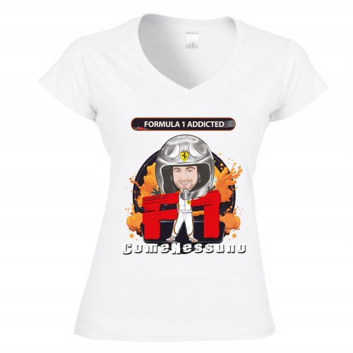 T-Shirt Donna Scollo V