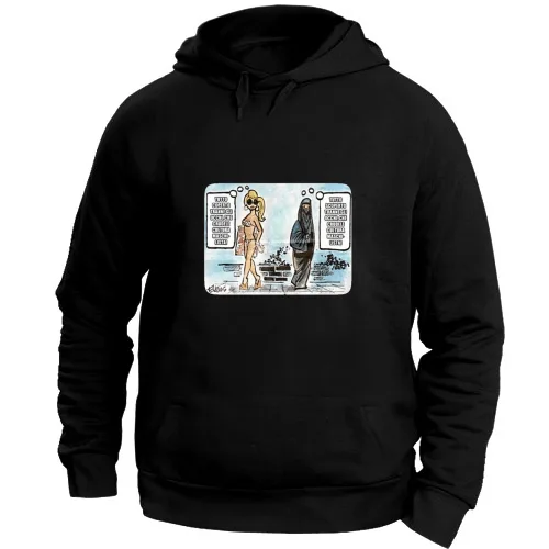 Felpa con Cappuccio Unisex Large