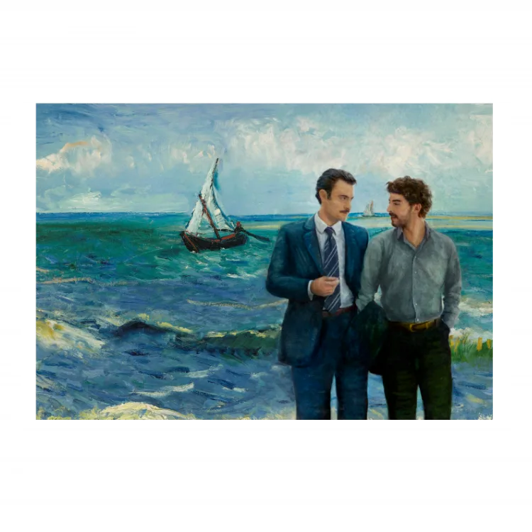 Canvas Il Giovane Montalbano