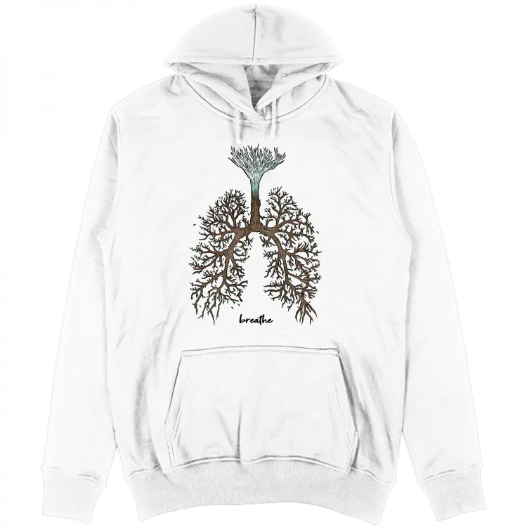 Breathe - scritta nera