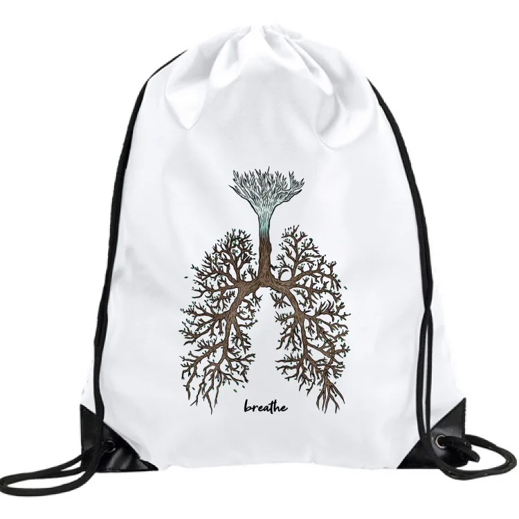 Breathe - scritta nera