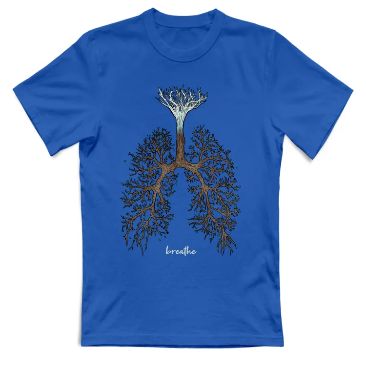 Breathe - scritta bianca