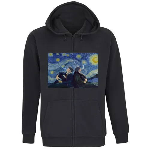 Felpa Premium Cappuccio Zip