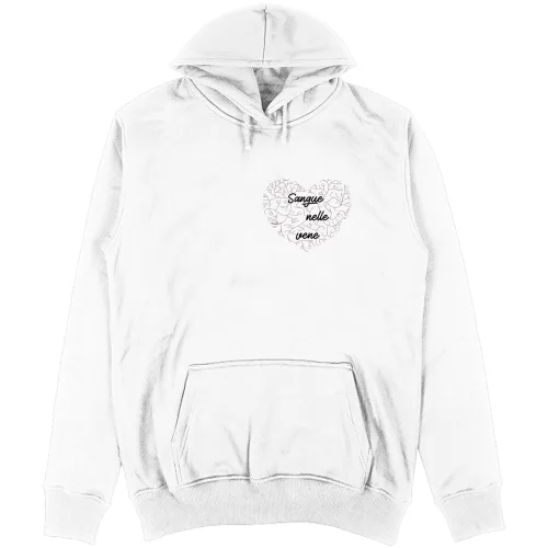 Felpa Unisex con Cappuccio