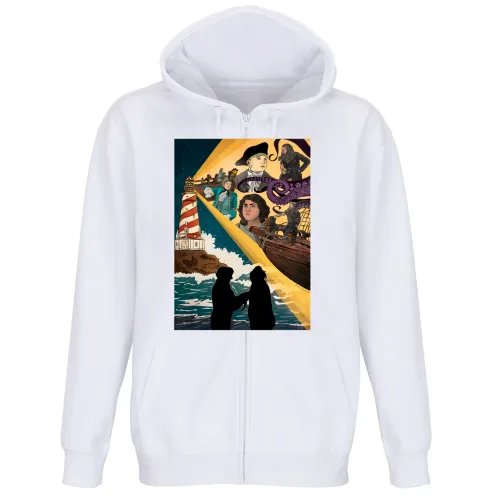 Felpa Premium Cappuccio Zip