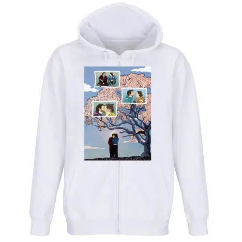 Felpa Premium Cappuccio Zip