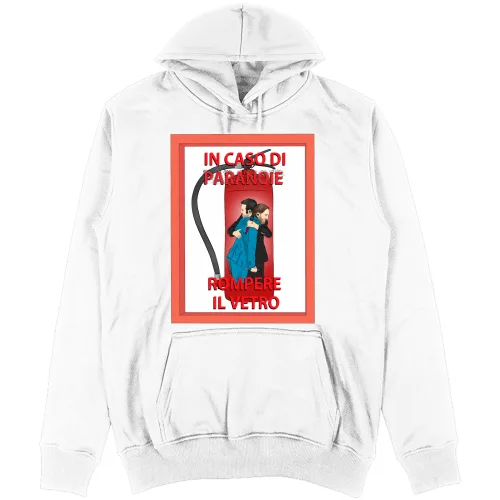 Felpa Unisex con Cappuccio