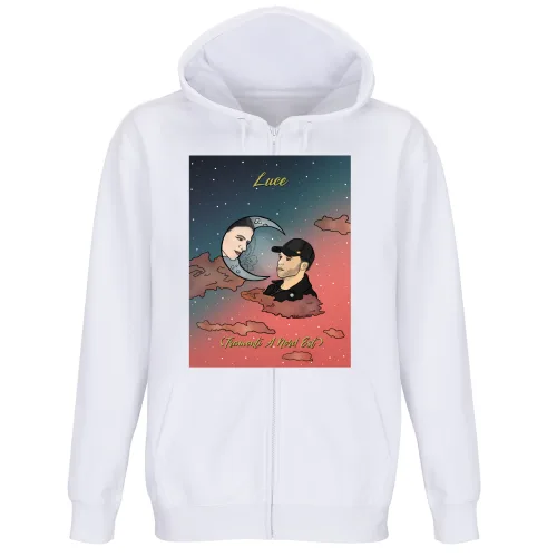 Felpa Premium Cappuccio Zip