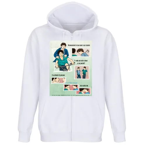 Felpa Premium Cappuccio Zip