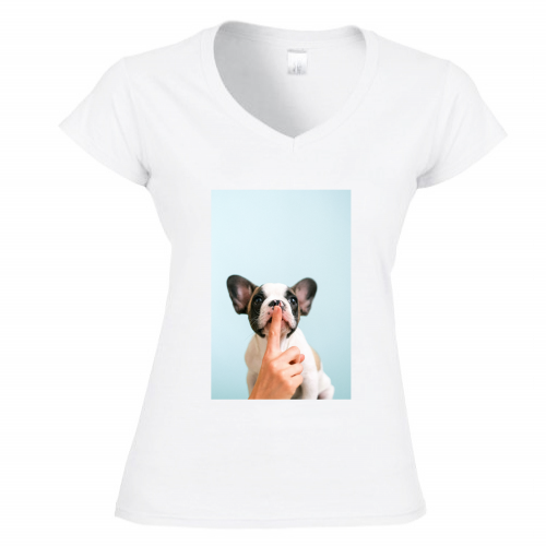 T-Shirt Donna Scollo V