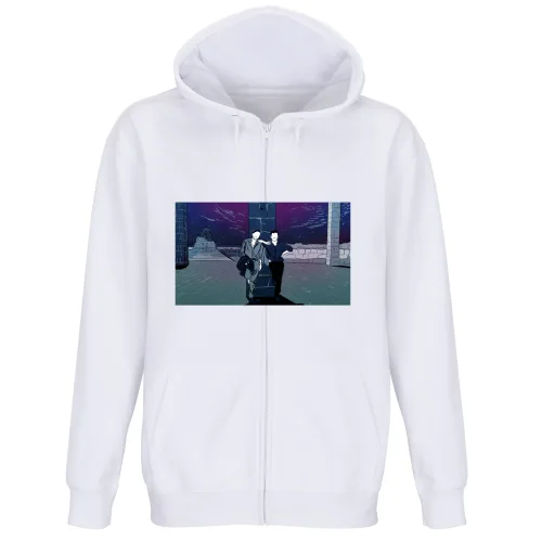 Felpa Premium Cappuccio Zip