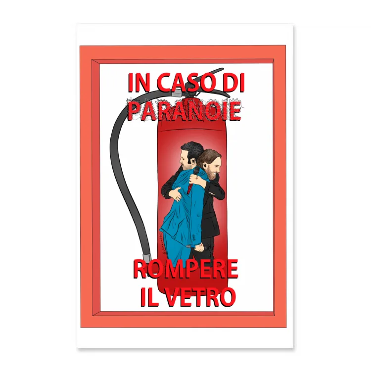 Poster Colartino Estintore Paranoie