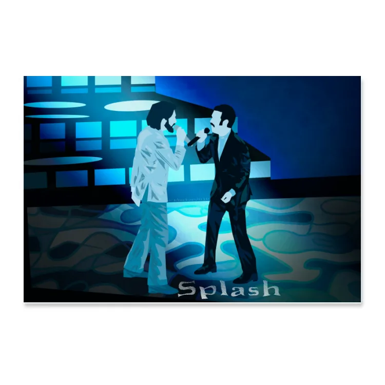 Poster Colapesce Dimartino Splash