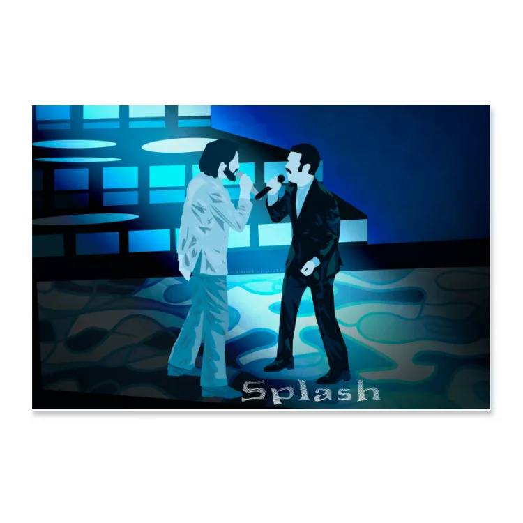 Poster Colapesce Dimartino Splash