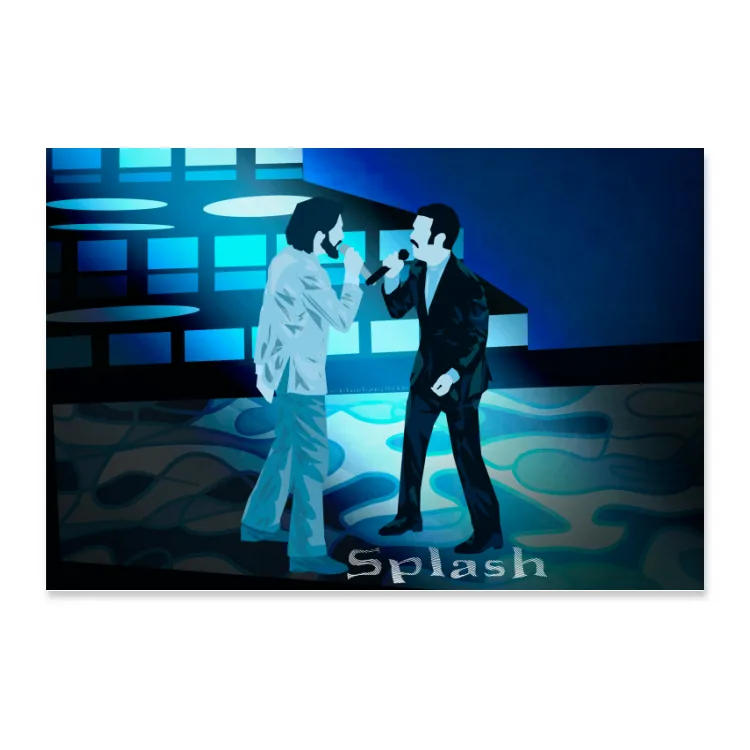 Poster Colapesce Dimartino Splash