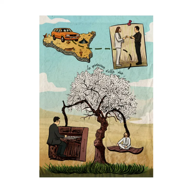 Canvas La Primavera Della Mia Vita