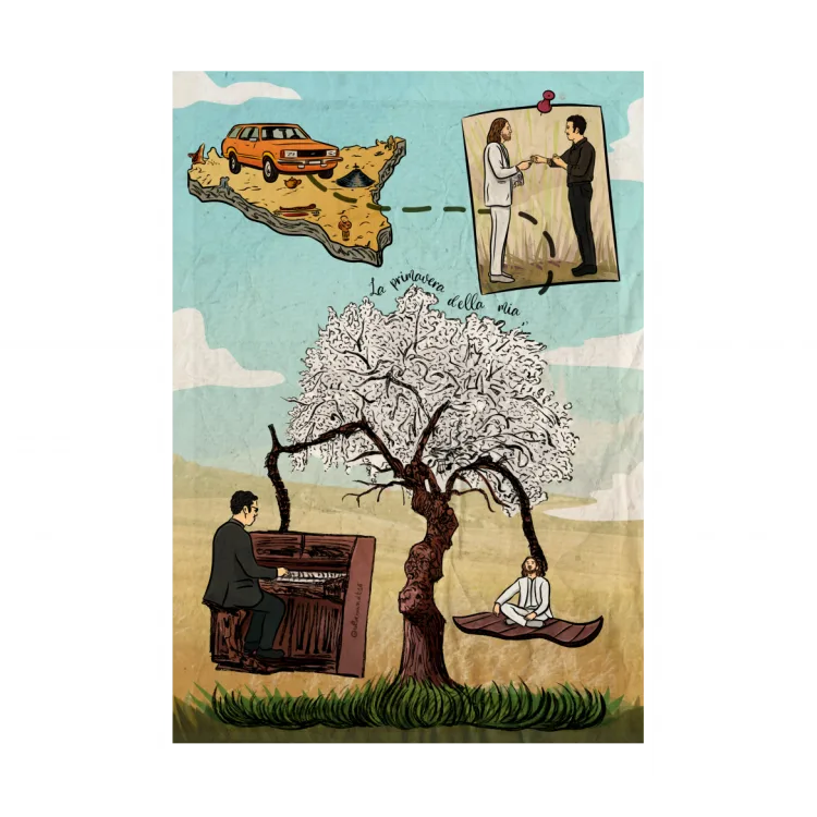 Canvas La Primavera Della Mia Vita
