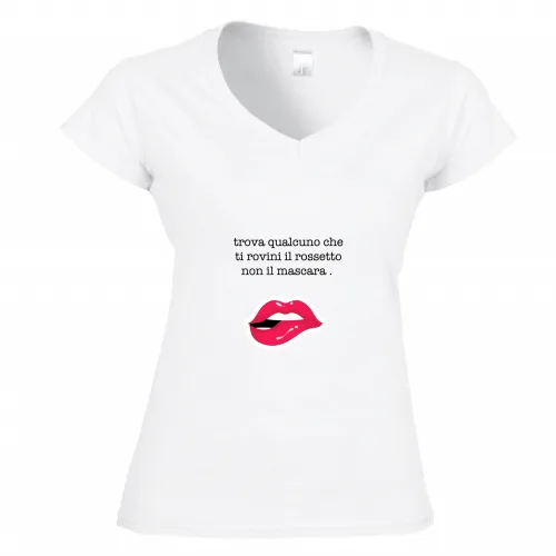 T-Shirt Donna Scollo V