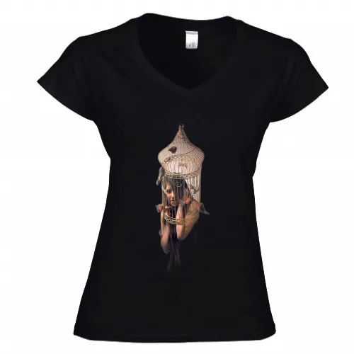 T-Shirt Donna Scollo V
