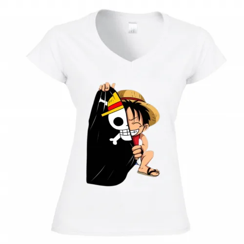 T-Shirt Donna Scollo V