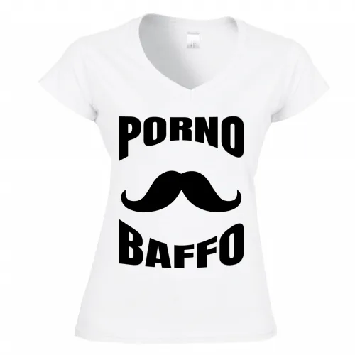 T-Shirt Donna Scollo V
