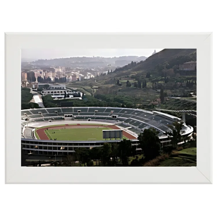 Stadio olimpico e Monte Mario