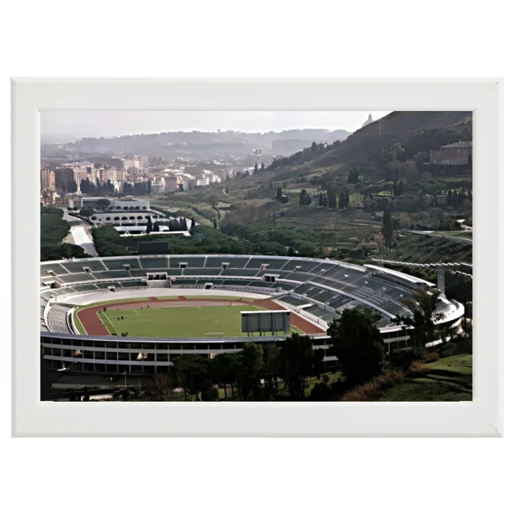 Stadio olimpico e Monte Mario
